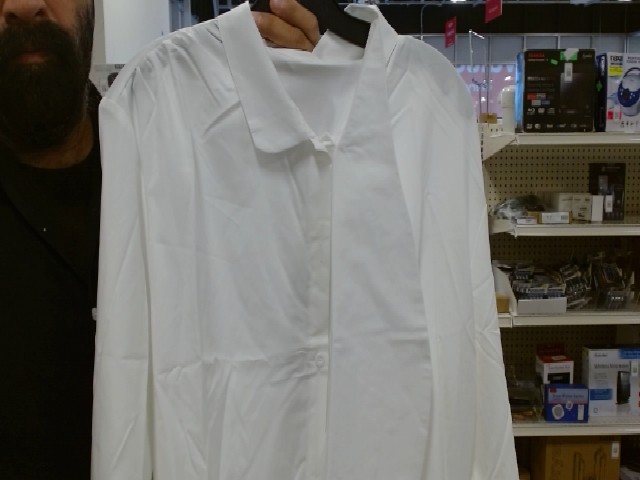 Elegant White Long Sleeve Blouse