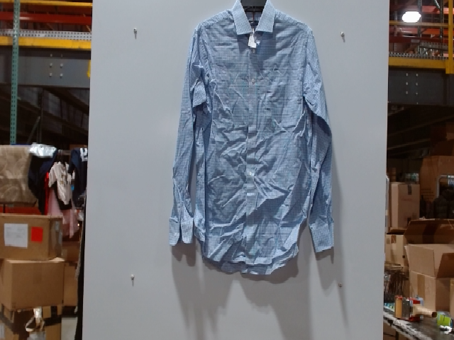 Blue Plaid Long Sleeve Shirt