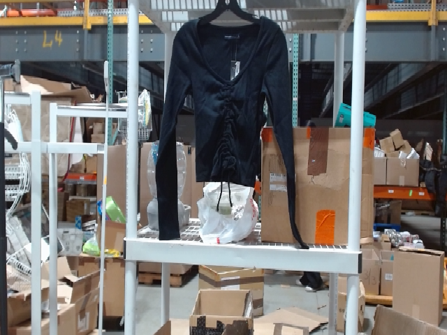 Abercrombie & Fitch Black Long Sleeve Blouse