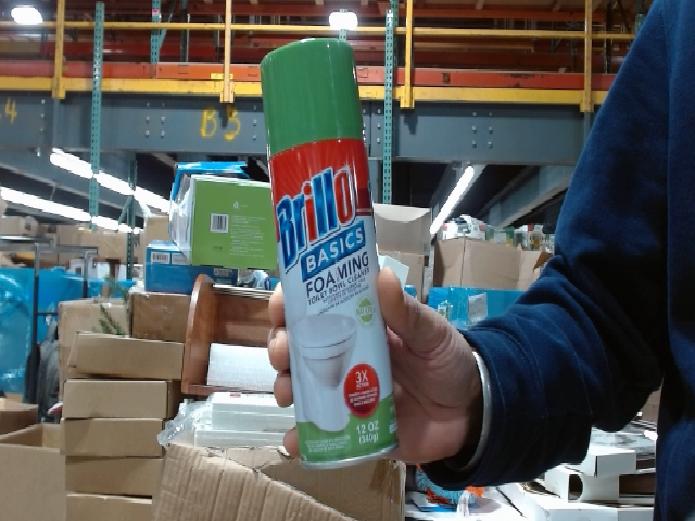 Brillo Basics Foaming Toilet Bowl Cleaner 12 oz