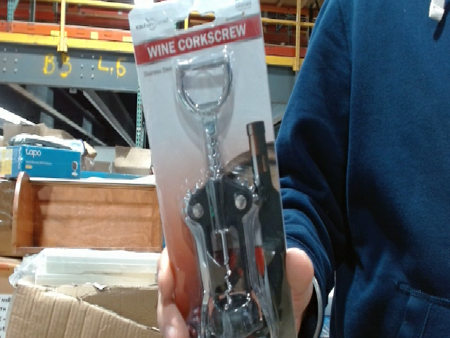 Kitchen Gadget Wine Corkscrew Stainless Steel