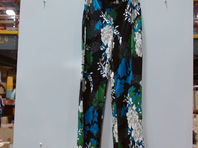 NY Collection Women's Floral Wide Leg Pants