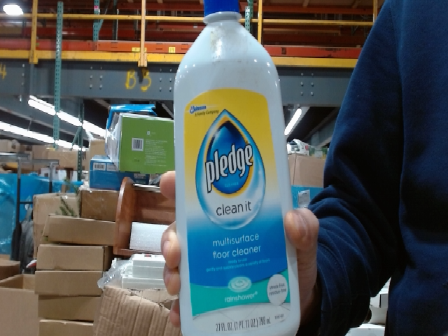 Pledge Clean It Multi-Surface Floor Cleaner Rainshower Scent 27 fl oz