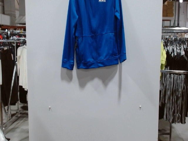 Nike Blue Polyester Activewear Jacket