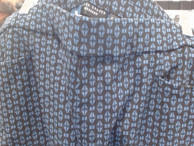 Susan Graver Weekend Patterned Pants
