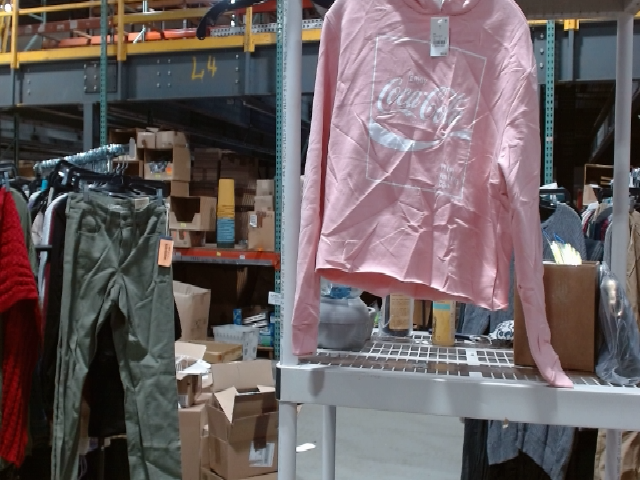H&M Pink Coca-Cola Hoodie