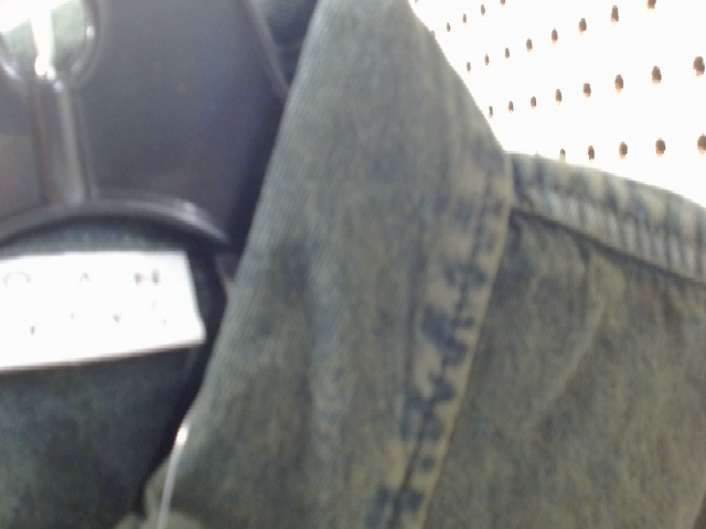 Coach Green Denim Jacket