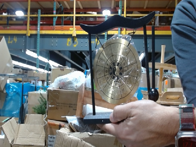 Metal Gong with Stand