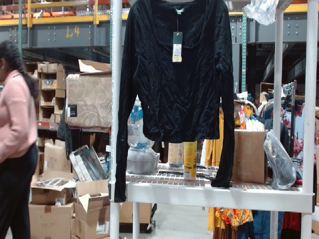 Wild Fable Women's Black Long Sleeve Top