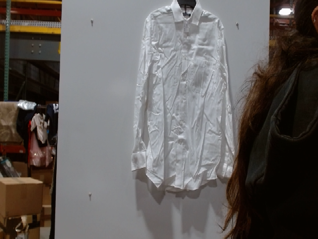 Men's White Cotton Dress Shirt