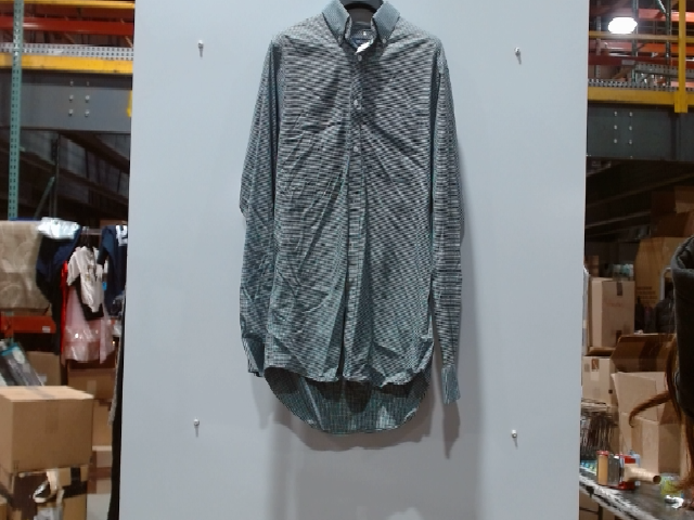 Green Striped Long Sleeve Shirt