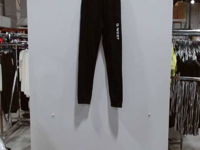G WEST Black Cotton Blend Joggers