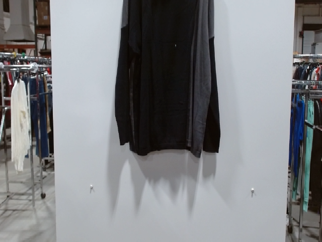 Two-Tone Turtleneck Sweater