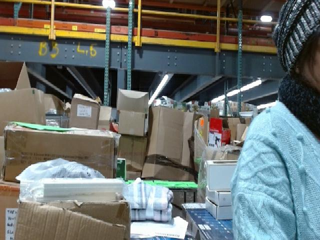 White Patterned Item