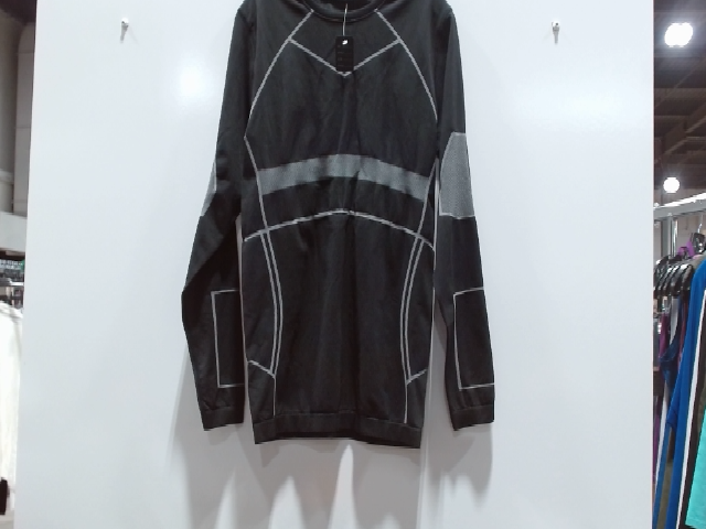 Tek Gear Men's Black Long Sleeve Activewear Sweatshirt