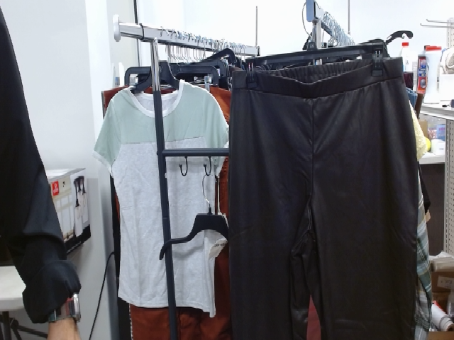 Black Leather Pants