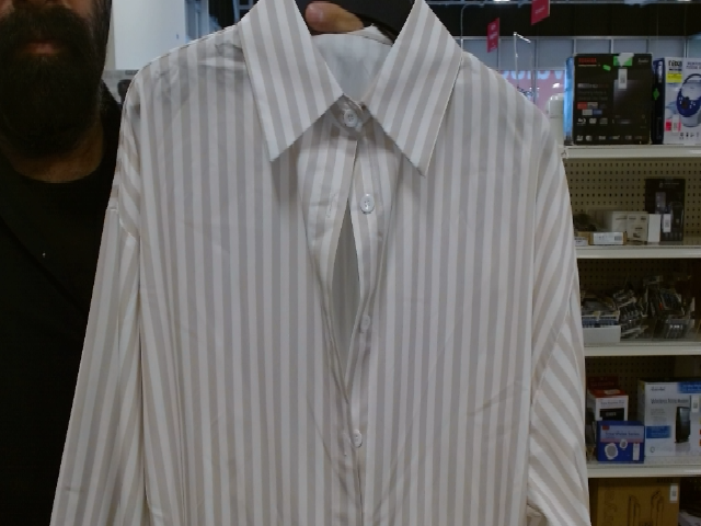 Striped Cotton Blouse
