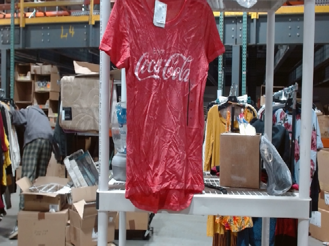 Coca-Cola Red Graphic T-Shirt Dress