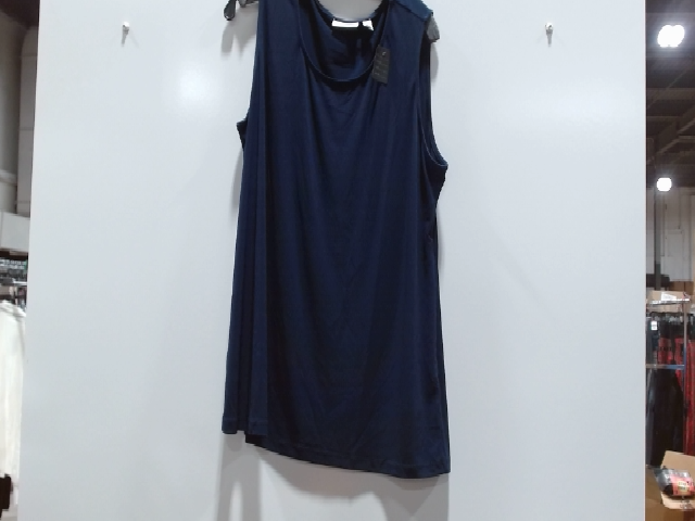 Chico's Women's Navy Jersey Tank Top