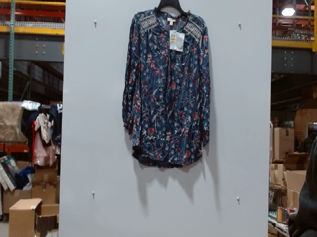 Lucky Brand Women's Floral Print Blouse