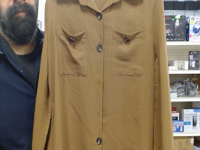 Brown Long Sleeve Shirt