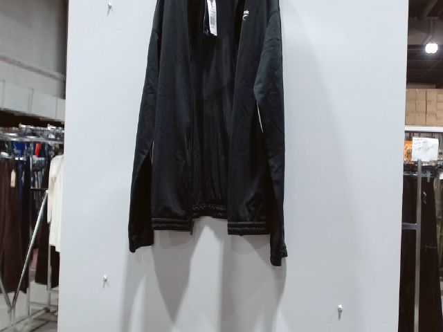 Reebok Men's Black Full-Zip Activewear Jacket