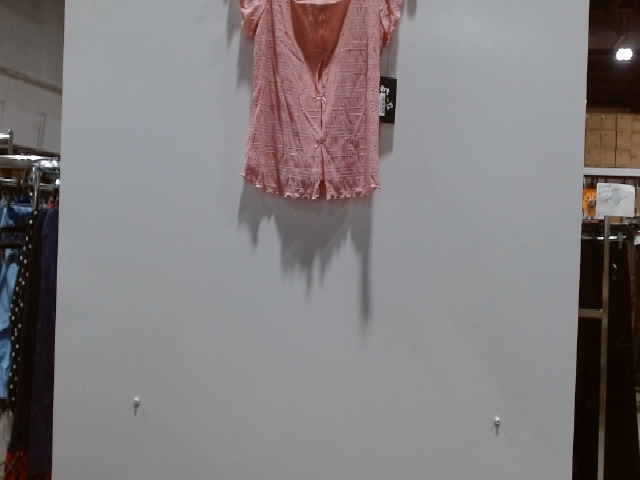 Mudd Pink Textured Blouse