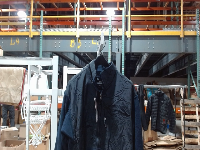 Blue Padded Activewear Jacket