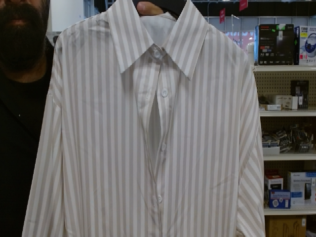 Striped Cotton Blouse