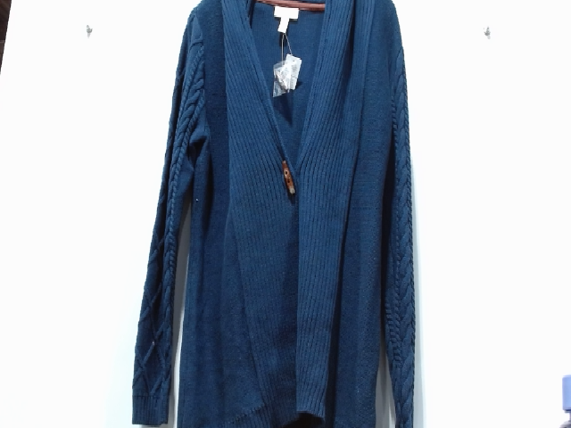 L.L.Bean Women's Cotton Shawl Collar Sweater