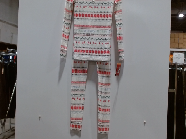 Cuddl Duds Thermal Henley Pajama Set