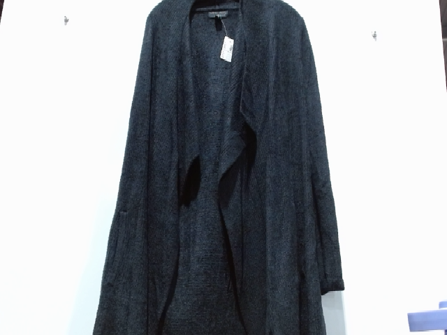 Eileen Fisher Gray Merino Wool Cardigan Sweater