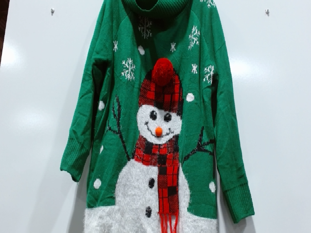 Festive Snowman Christmas Sweater