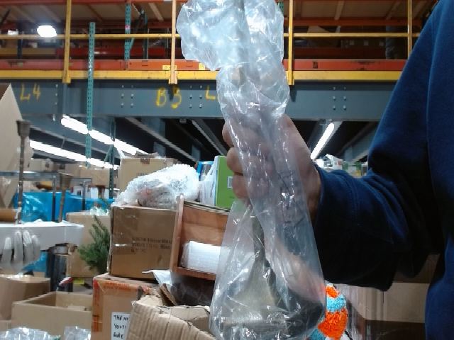 Silver candlestick holder