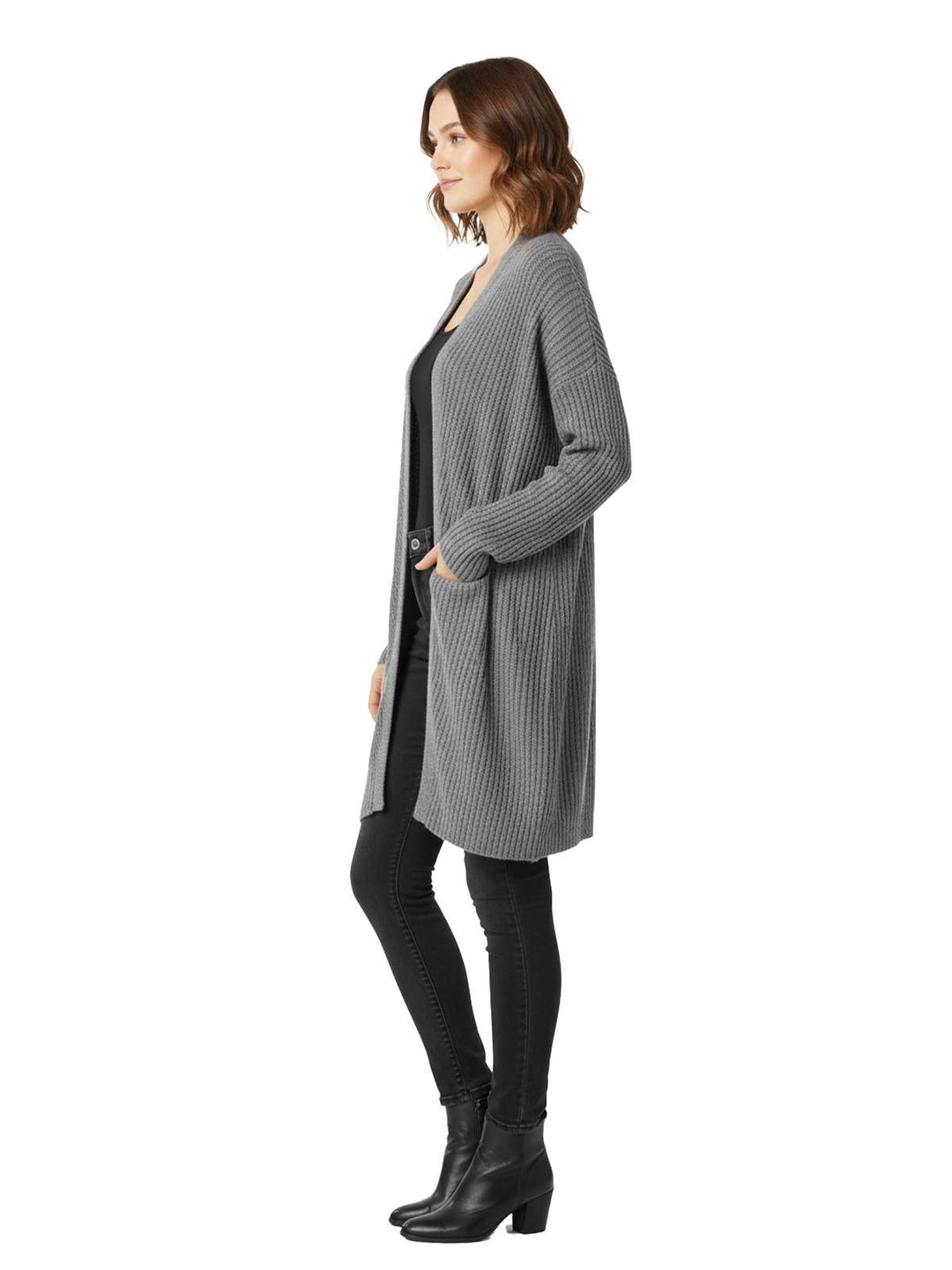 Gray Cardigan