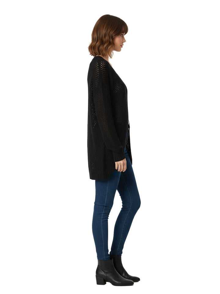 Universal Thread Black Cotton Blend Dress