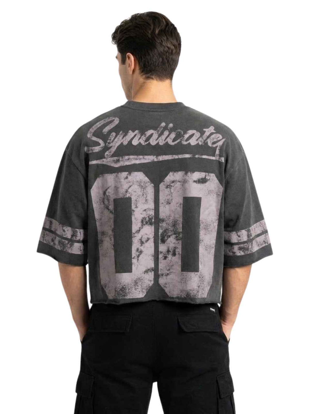 Syndicate 00 Jersey Crop Tee Mens Style : Sqt-2