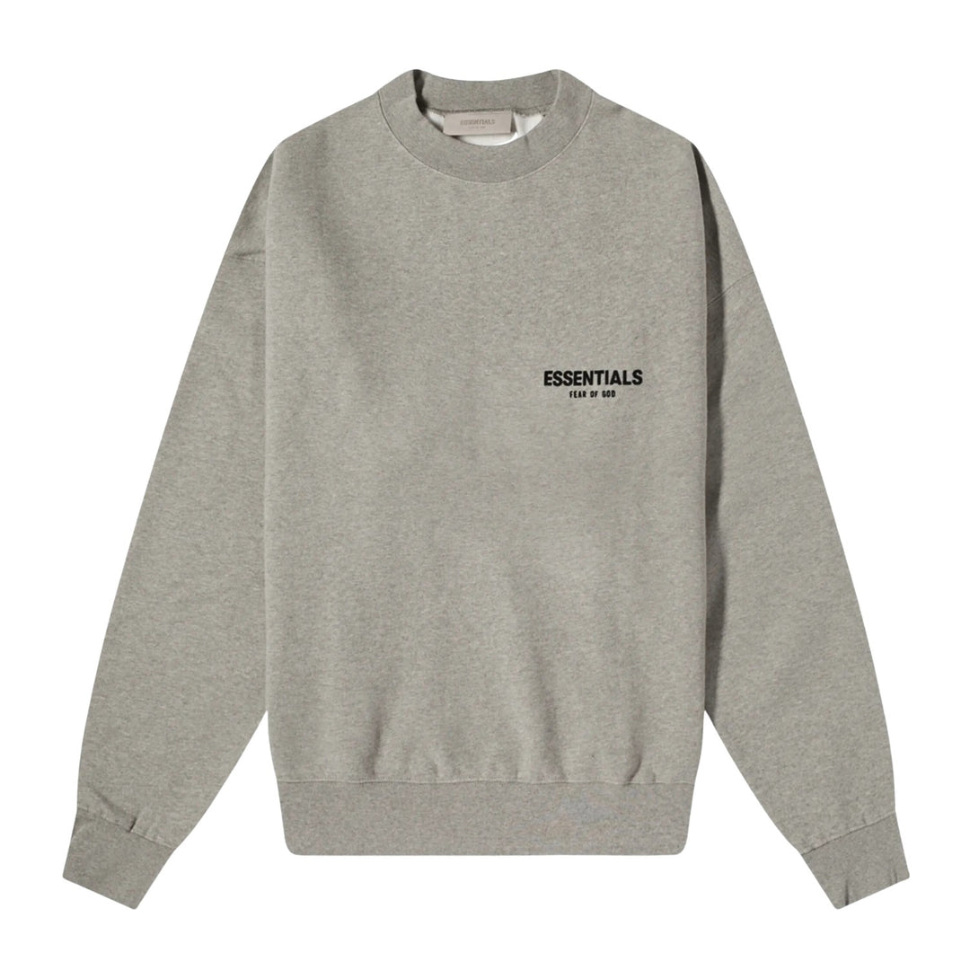 Fear Of God Essentials Back Logo Crewneck Long Sleeve T-shirt Mens Style : 619526