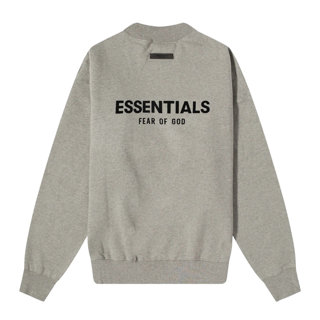 Fear Of God Essentials Back Logo Crewneck Long Sleeve T-shirt Mens Style : 619526