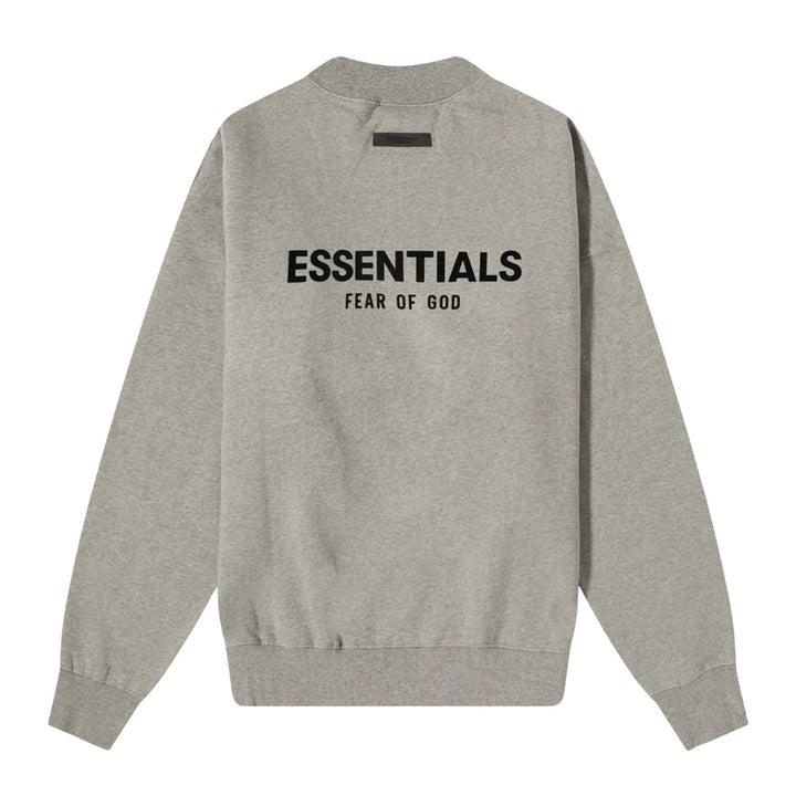 Fear Of God Essentials Back Logo Crewneck Long Sleeve T-shirt Mens Style : 619526