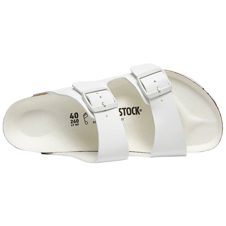 Birkenstock Arizona Birko-Flor Triple White (Women's)