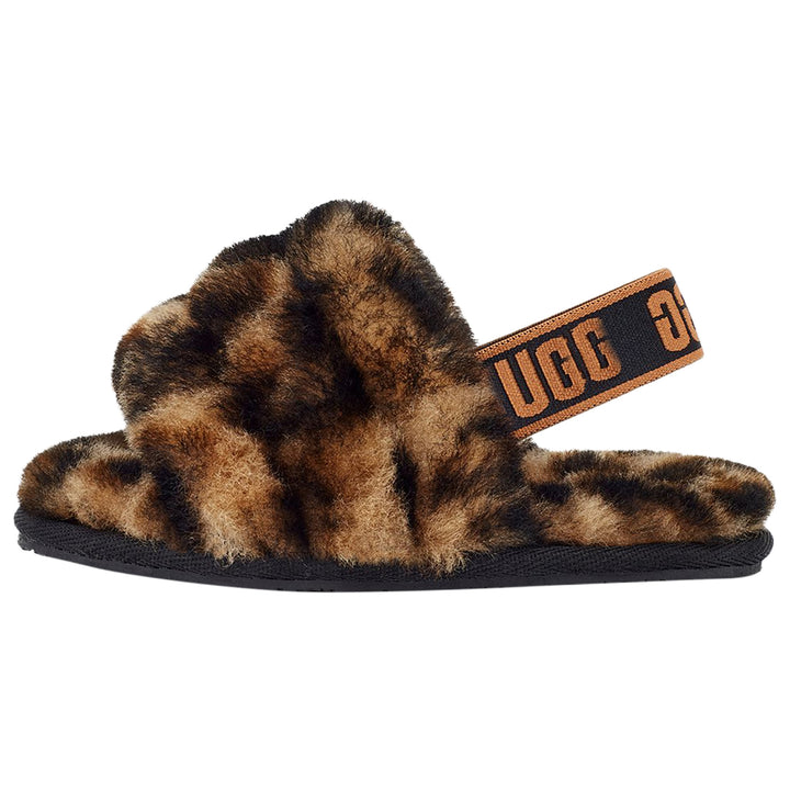 Ugg Fluff Yeah Slide Panther Print Toddlers Style : 1123641t