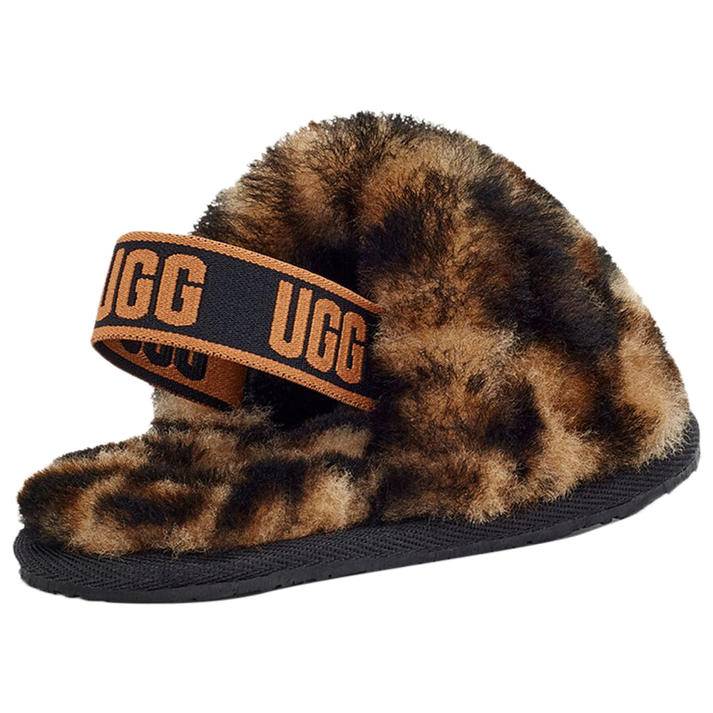 Ugg Fluff Yeah Slide Panther Print Toddlers Style : 1123641t