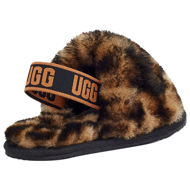 Ugg Fluff Yeah Slide Panther Print Toddlers Style : 1123641t