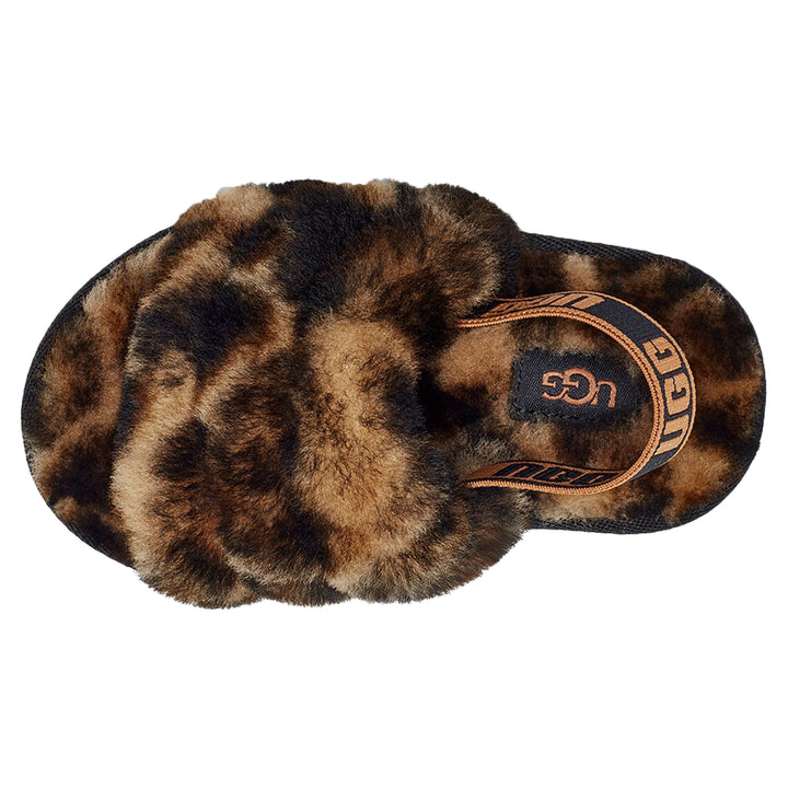 Ugg Fluff Yeah Slide Panther Print Toddlers Style : 1123641t