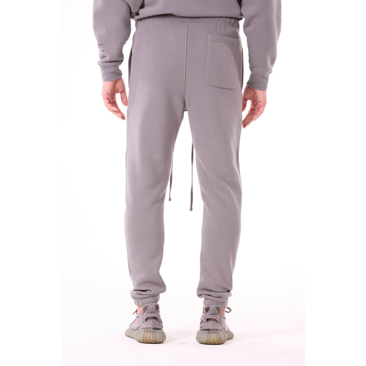 G WEST MENS LIFESTYLE PREMIUM JOGGER PANTS - CHARCOAL GRAY