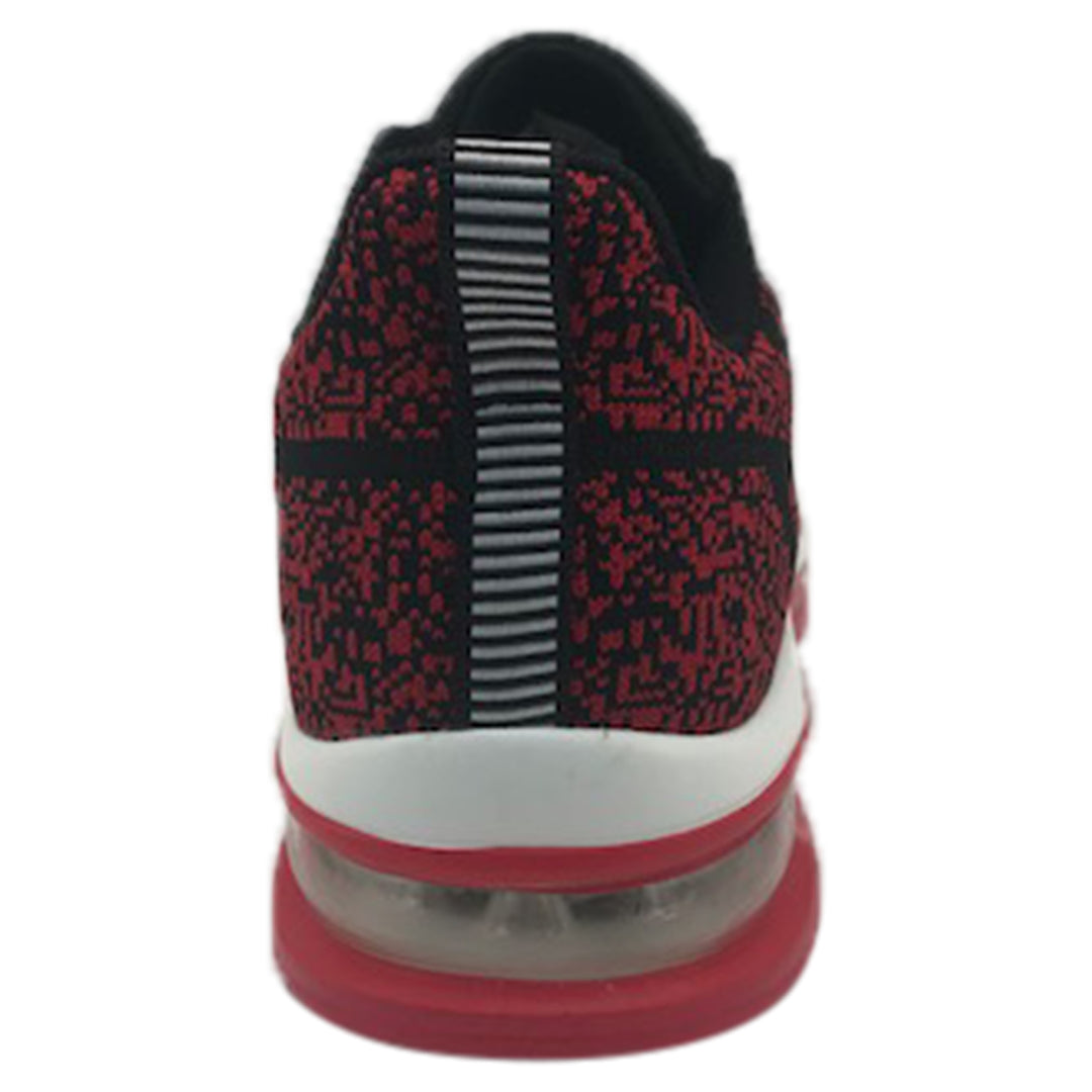 G WEST MENS  SPLATTER LACE UP RUNNING SHOES 