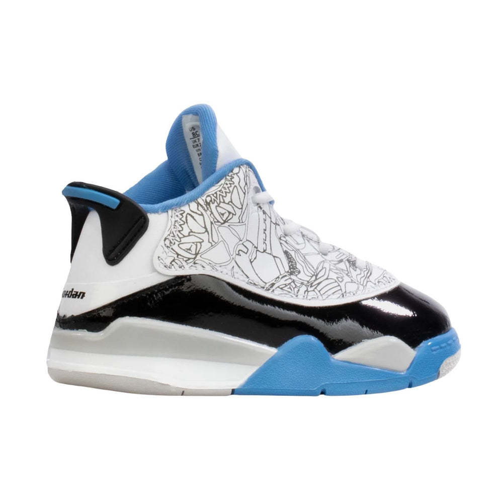 Jordan Dub Zero White Black Neutral Grey University Blue (TD)