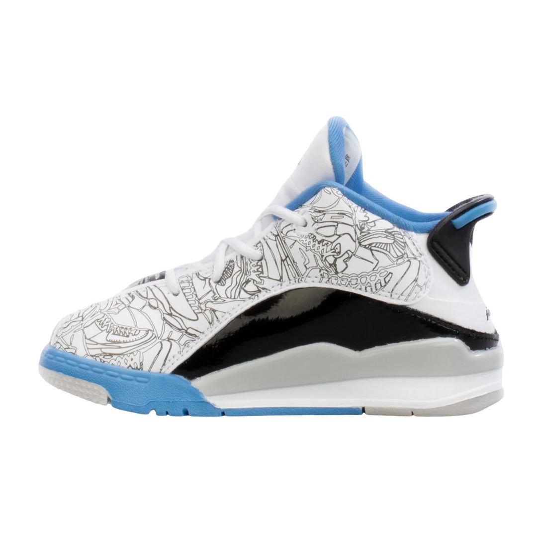 Jordan Dub Zero White Black Neutral Grey University Blue (TD)