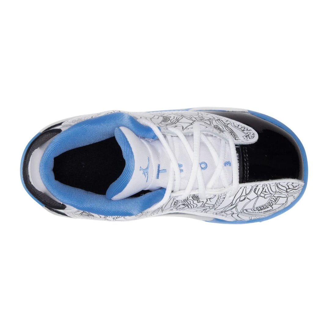Jordan Dub Zero White Black Neutral Grey University Blue (TD)